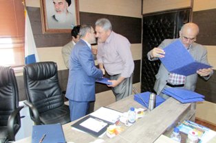 تجلیل از کارکنان نمونه سازمان عمران شهرداری ساری