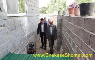 دیدار مدیر کل کمیته امداد مازندران با خانواده های نیازمند در محلات ساری