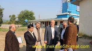 بررسی وضعیت پروژه های آب و برق مازندران با حضور وزیر نیرو در نوشهر
