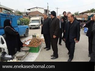 فروشندگان دوره‌گرد و هفتگی معضل شهر سورک