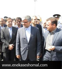 بازدید وزیر راه و شهرسازی از منطقه ویژه اقتصادی بندر امیرآباد