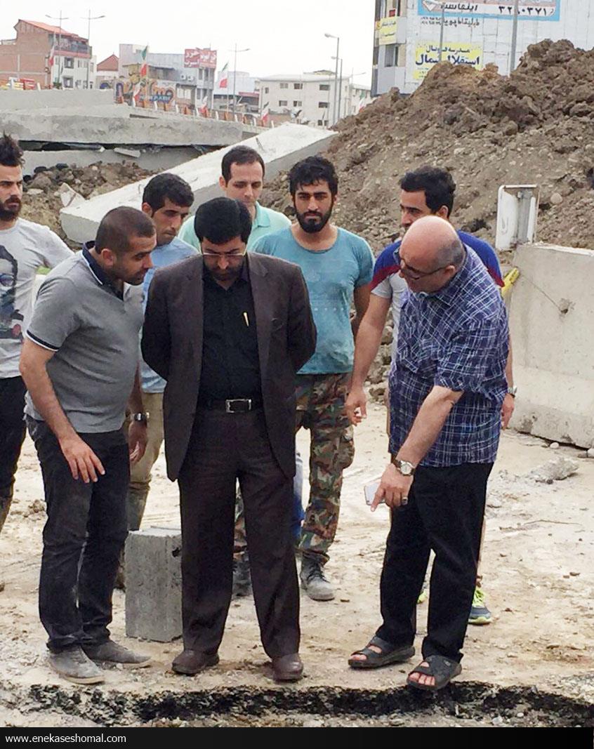 پروژه عظیم کانال عرضی میدان فرح آباد