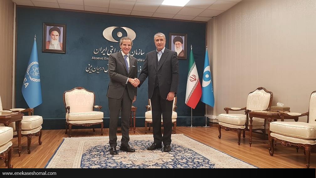 آغاز مذاکرات «گروسی» با «اسلامی»