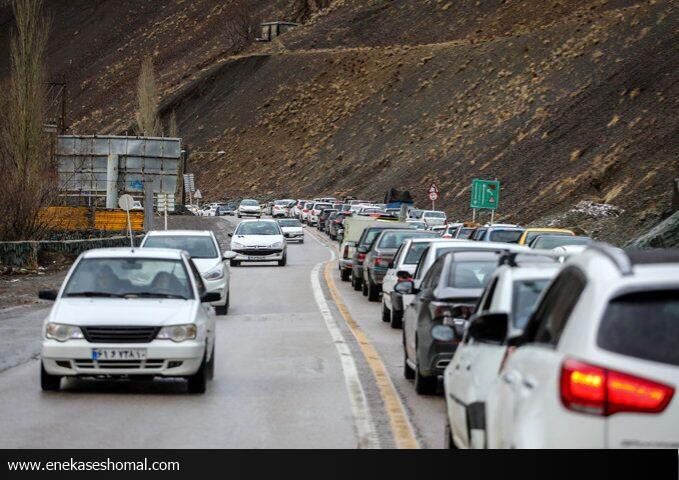 ترافیک سنگین در جاده‌های مازندران/ ادامه محدودیت‌ها