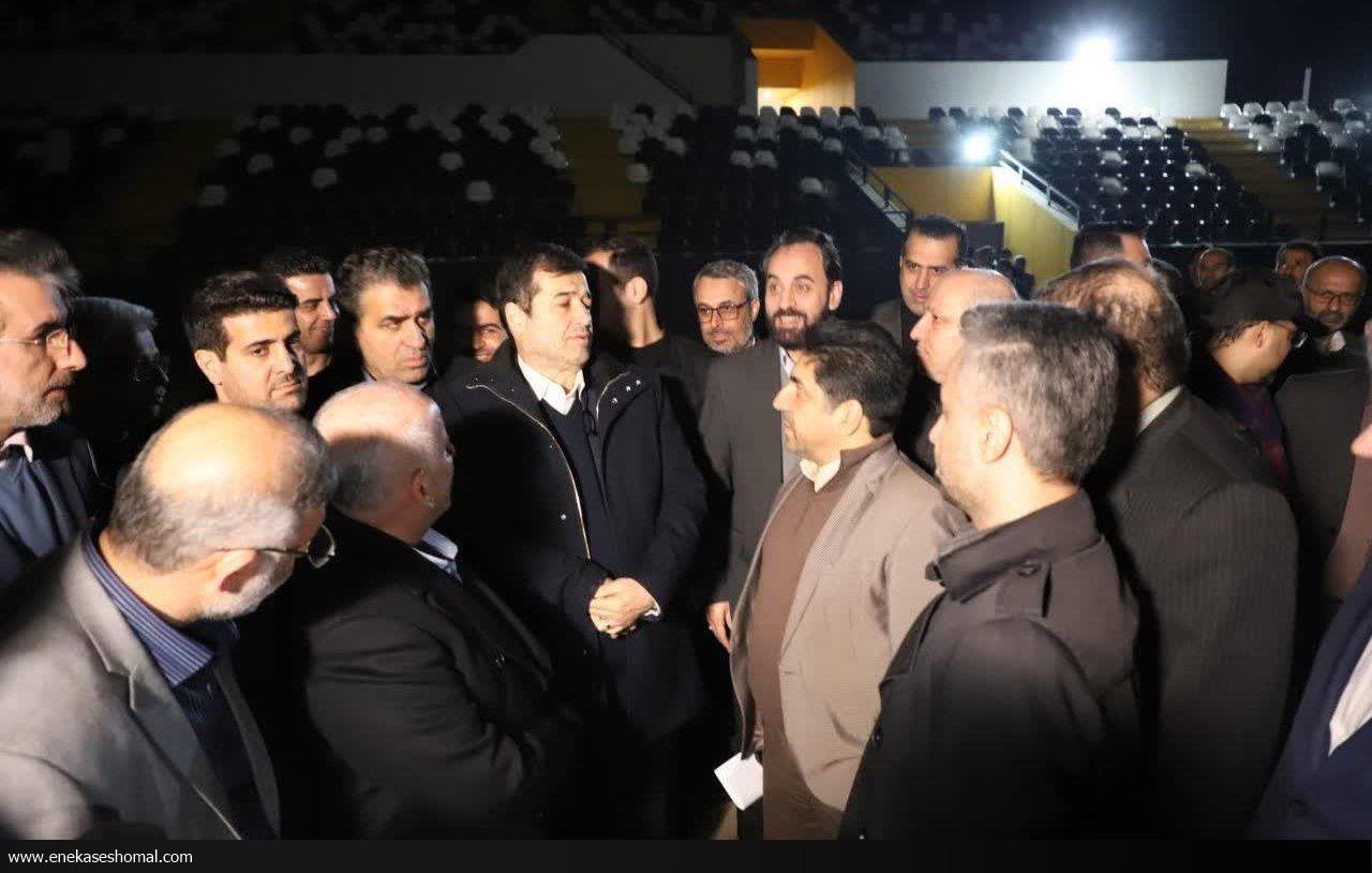 واگذاری اختیارات تکمیل سالن شهید سلیمانی ماهفروجک به استاندار مازندران