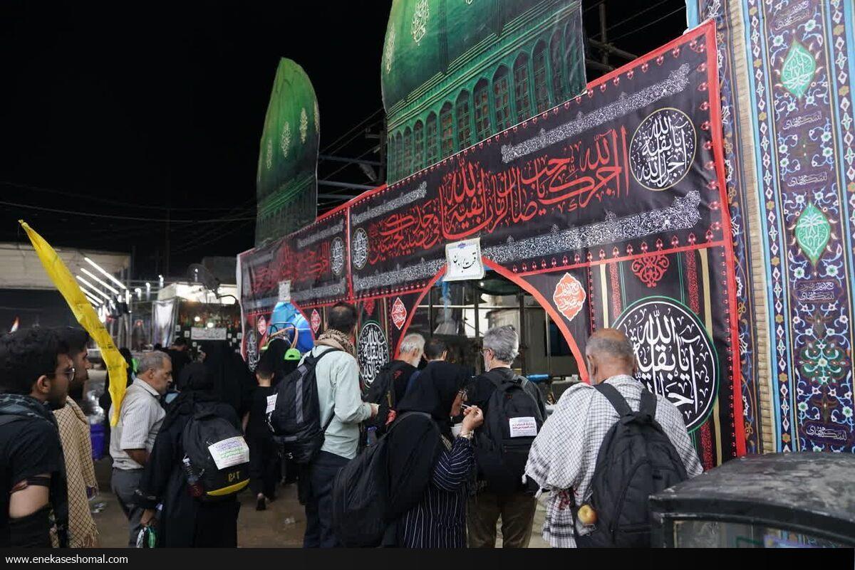 برپایی ۱۷ موکب خادمیاران رضوی مازندران در مشهد