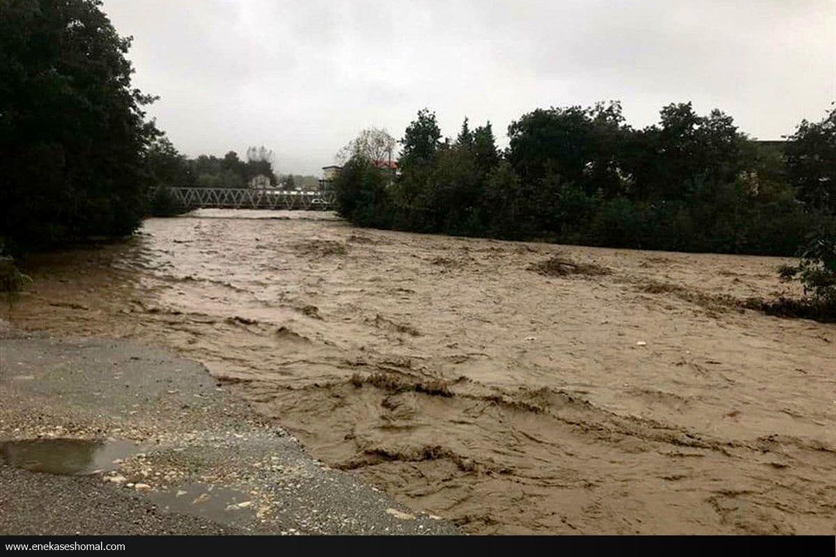 هشدار درباره بالا آمدن آب رودخانه‌های مازندران