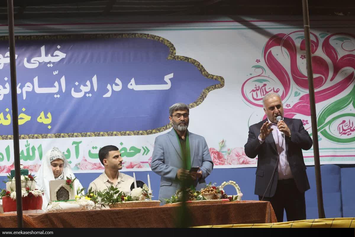 اهداء ۱۱۰ واحد مسکونی به ۱۱۰ زوج جوان