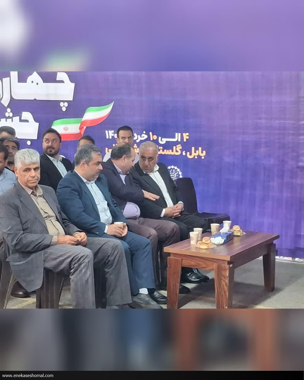 حضور سرپرست فرمانداری ساری در جشنواره بهارنارنج بابل