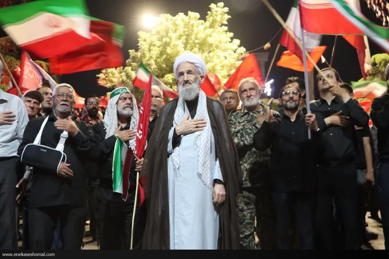 عزاداری رهبر شهید در مازندران